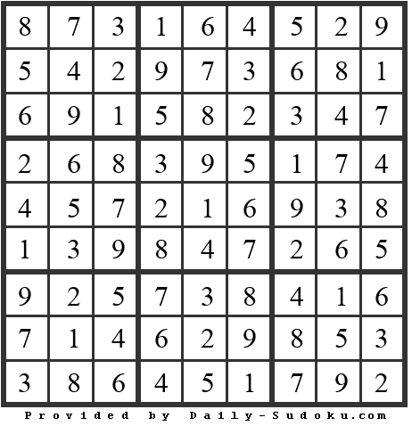 Daily Sudoku