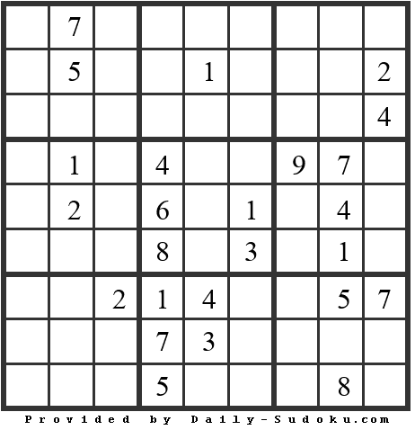Daily Sudoku