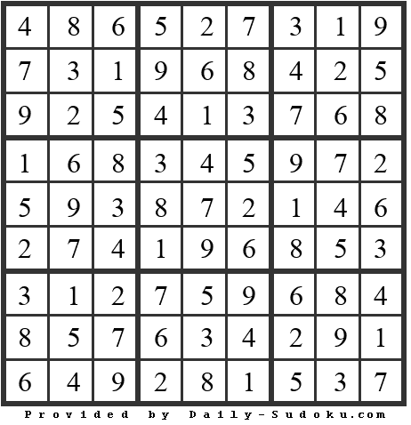 Daily Sudoku