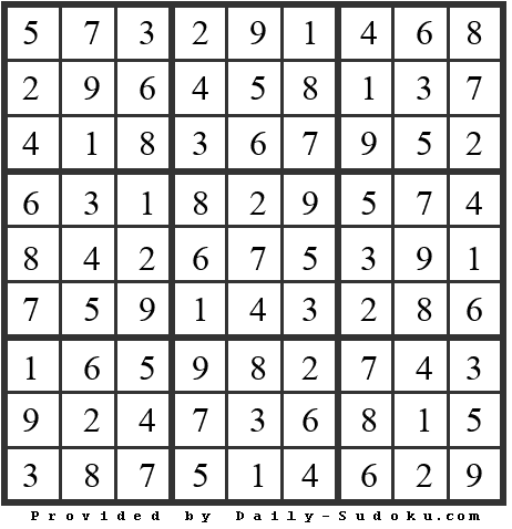 Daily Sudoku