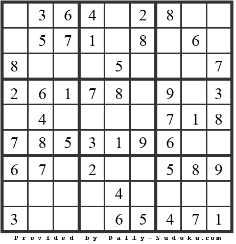 Daily Sudoku