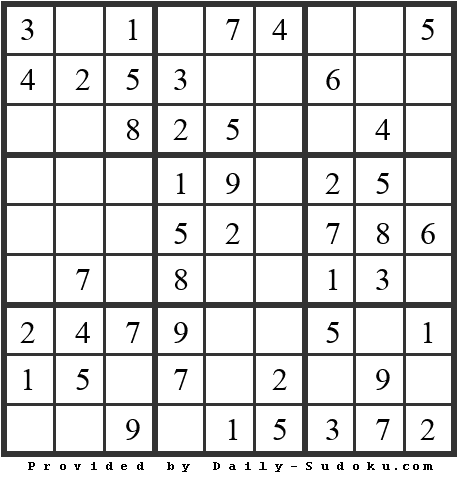 Daily Sudoku