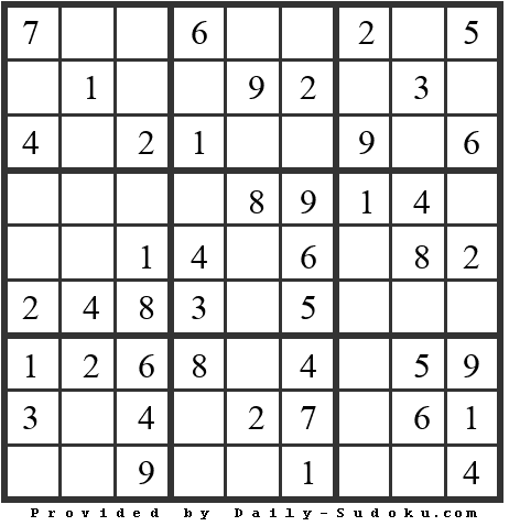 Daily Sudoku