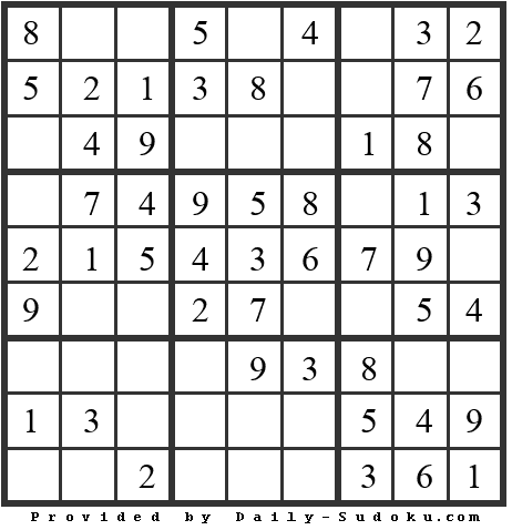 Daily Sudoku