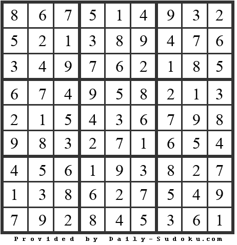 Daily Sudoku