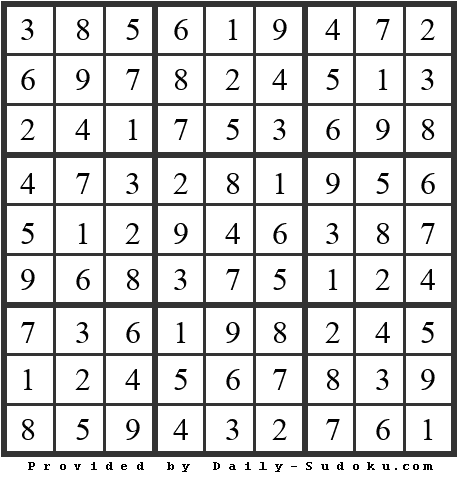 Daily Sudoku