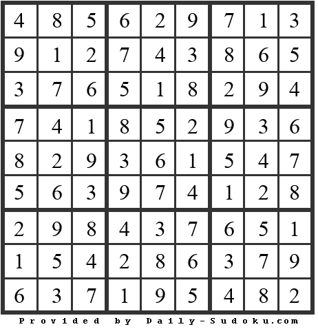 Daily Sudoku