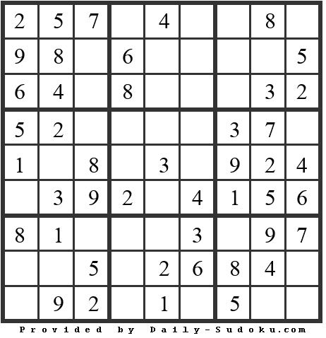 Daily Sudoku
