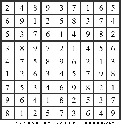 Daily Sudoku