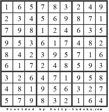 Daily Sudoku