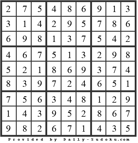Daily Sudoku