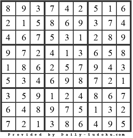 Daily Sudoku