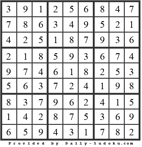 Daily Sudoku