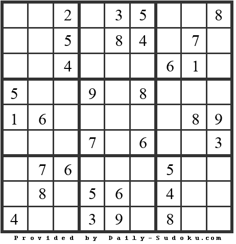 Daily Sudoku