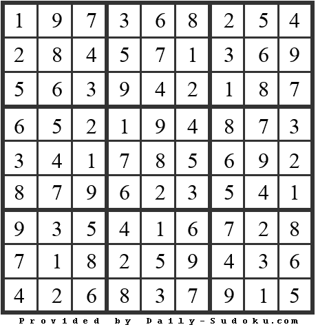 Daily Sudoku