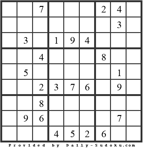 Daily Sudoku