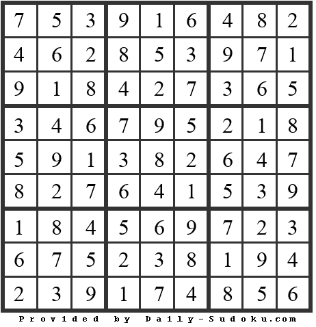 Daily Sudoku