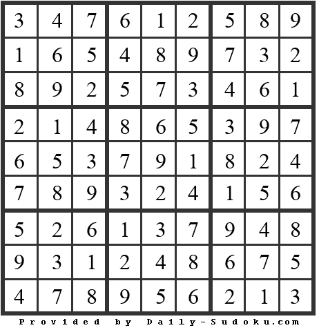 Daily Sudoku