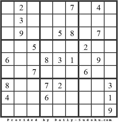 Daily Sudoku