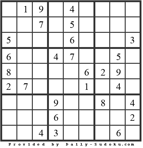 Daily Sudoku