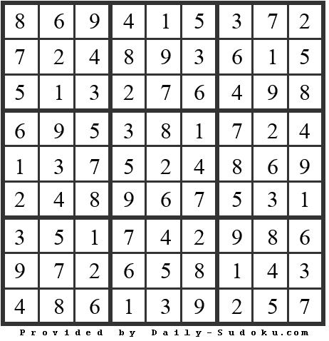 Daily Sudoku