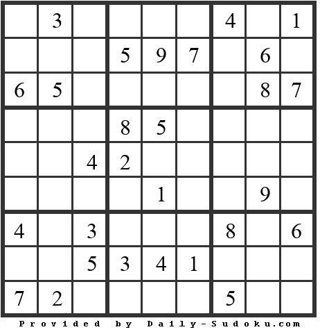 Daily Sudoku