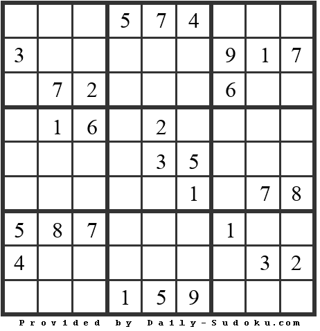 Daily Sudoku