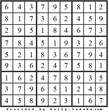 Daily Sudoku