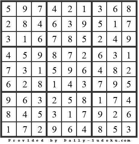 Daily Sudoku