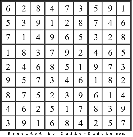 Daily Sudoku