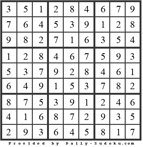 Daily Sudoku