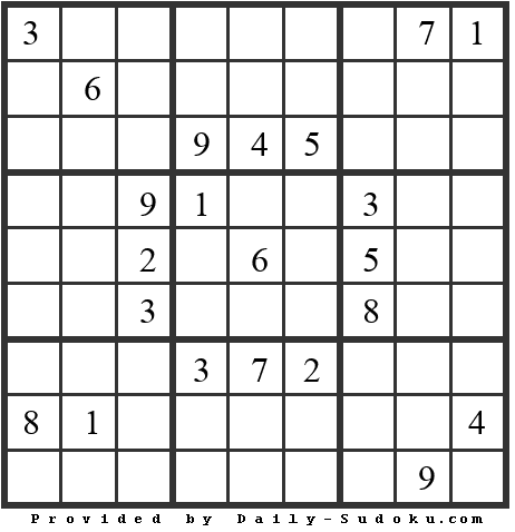 Daily Sudoku
