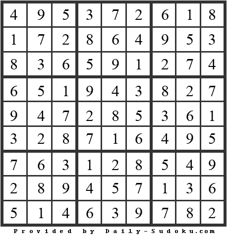Daily Sudoku