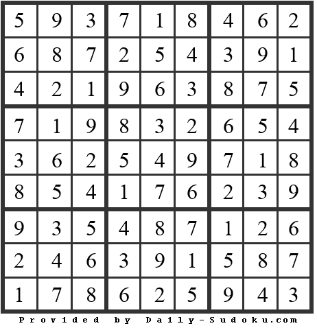 Daily Sudoku