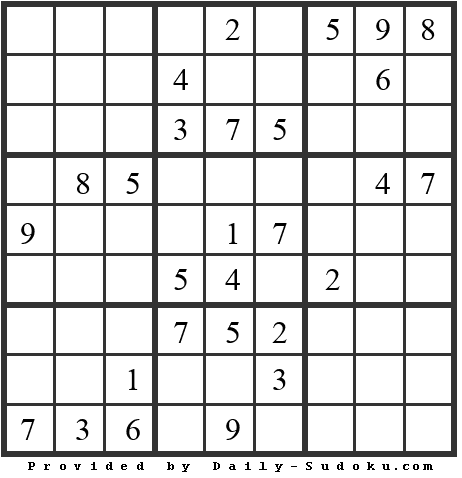 Daily Sudoku