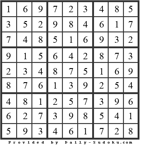 Daily Sudoku