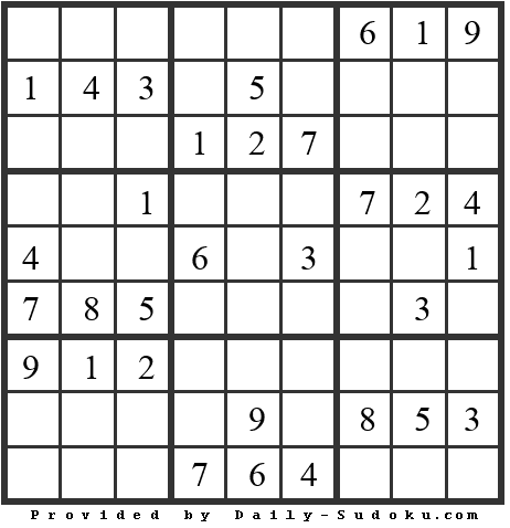 Daily Sudoku