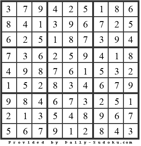 Daily Sudoku
