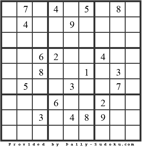 Daily Sudoku