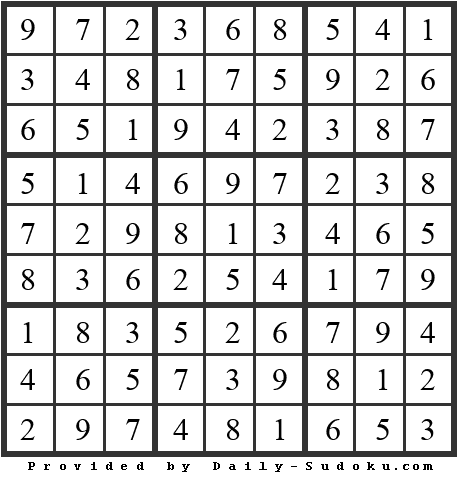 Daily Sudoku