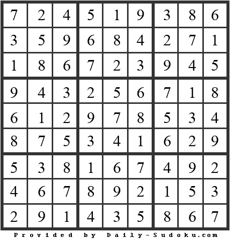 Daily Sudoku