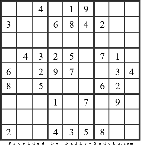 Daily Sudoku