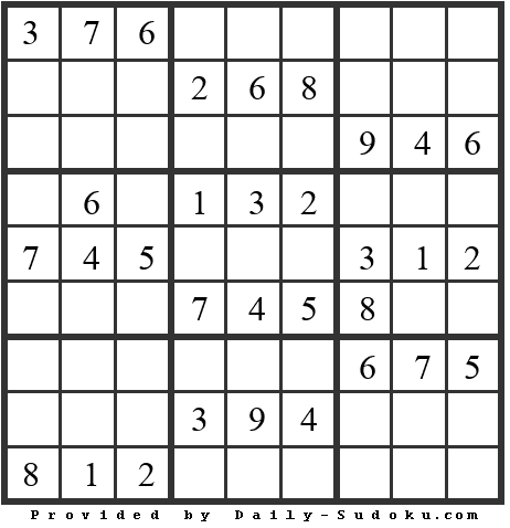 Daily Sudoku