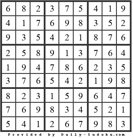 Daily Sudoku