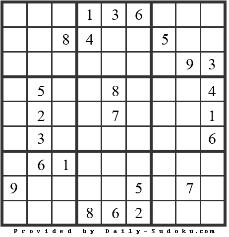 Daily Sudoku