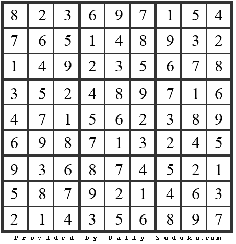 Daily Sudoku