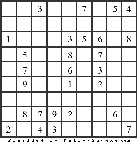 Daily Sudoku