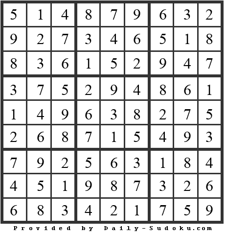 Daily Sudoku
