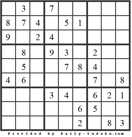 Daily Sudoku