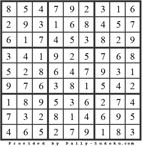 Daily Sudoku